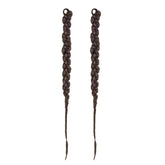 1/2PCS Hair Extension Braided Ponytail Fashion Long Twist Braided Ponytail Synthetic Extension Hair Accessories Hip Hop Y2K Girl Khamik Shop Online