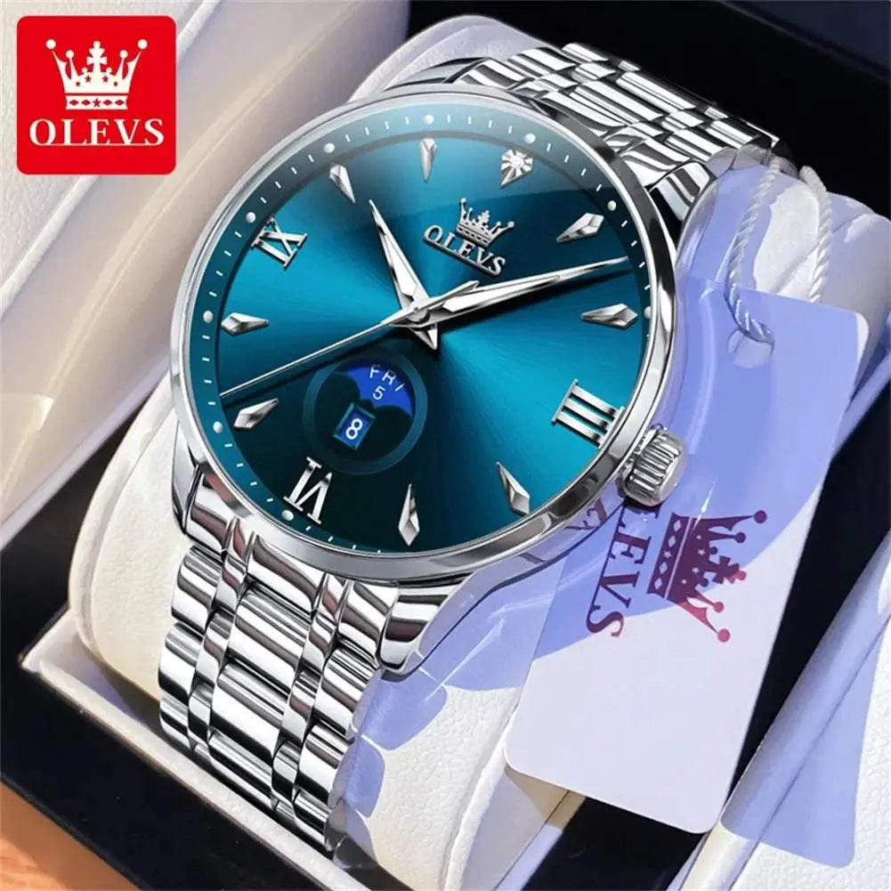 OLEVS Moon Phase men&