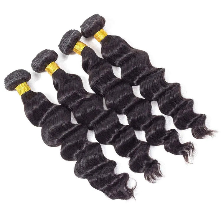 BeuMAX 10A Grade 3/4 Bundles Loose Body Wave Brazilian Human Hair Cerise Alfie