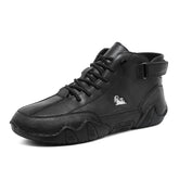 New 2026 Handmade Men Boots Design Sneakers Man Outdoor Casual Leather Woman Shoes Ankle Boots Fall Breathable Hot Sale F7001 Khamik Shop Online