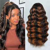 P1B/30 Wig 100% Human Hair Glueless Wigs Human Hair 9x6 Lace Front Wig Body Wave For Women Lace with Baby Hair for Black Women Khamik Shop Online