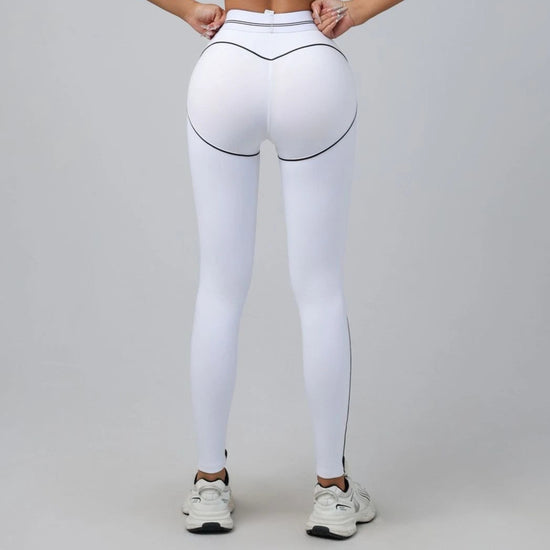 Yoga Suit Women Sport Set Pilates Clothing High Waisted Elasticized Leggings Hip Lifting Pants Gather Top Vest Strip Workout Set Khamik Shop Online