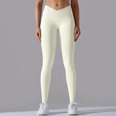Crossover Waist Yoga Pants Women Hips Lifting Gym Leggings Seamless Sport Pants High Waist Fitness Leggings Workout Sportswear Khamik Shop Online