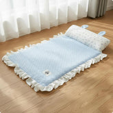 Dog Cooling Mat Cute Ear Pillow Feline Cooling Mat Summer Pet Cushion Soft Breathable for Small Dogs, Hot Weather Khamik Shop Online