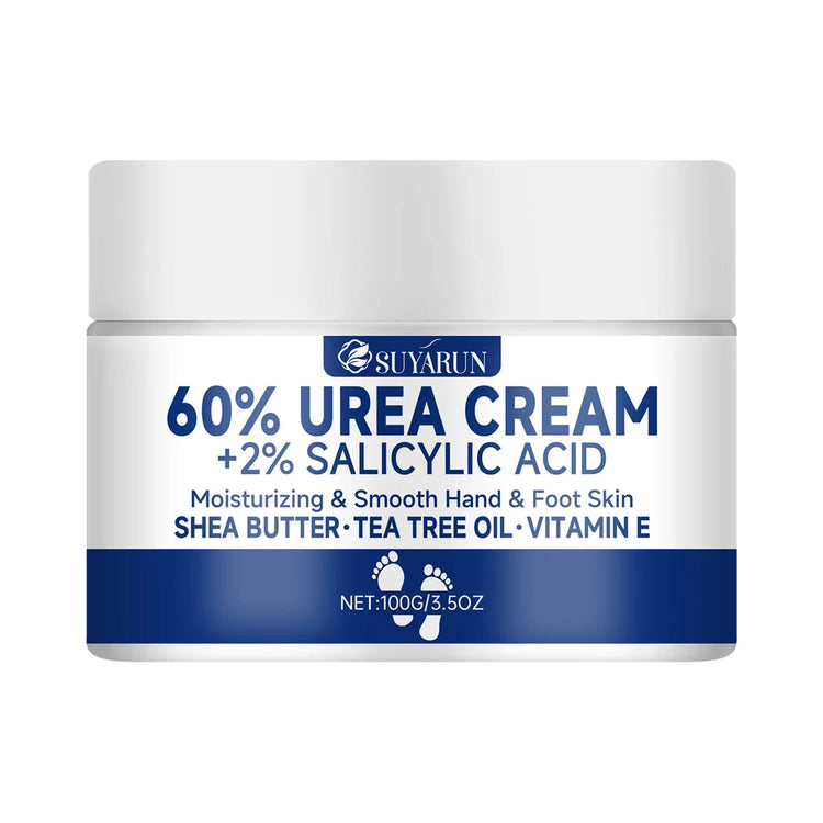 SUYARUN 60% Urea Foot Cream for Cracked Heels & Dry Skin - Intensive Moisturizing Treatment, Callus Remover, Diabetic Foot Care. Khamik Shop Online