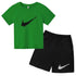 Summer Brand White T-shirt+Shorts Two-piece Set Kids New Clothing Fashion Letter Boy Girl3-13Yrs Sports Short-sleeved Casual Set Khamik Shop Online