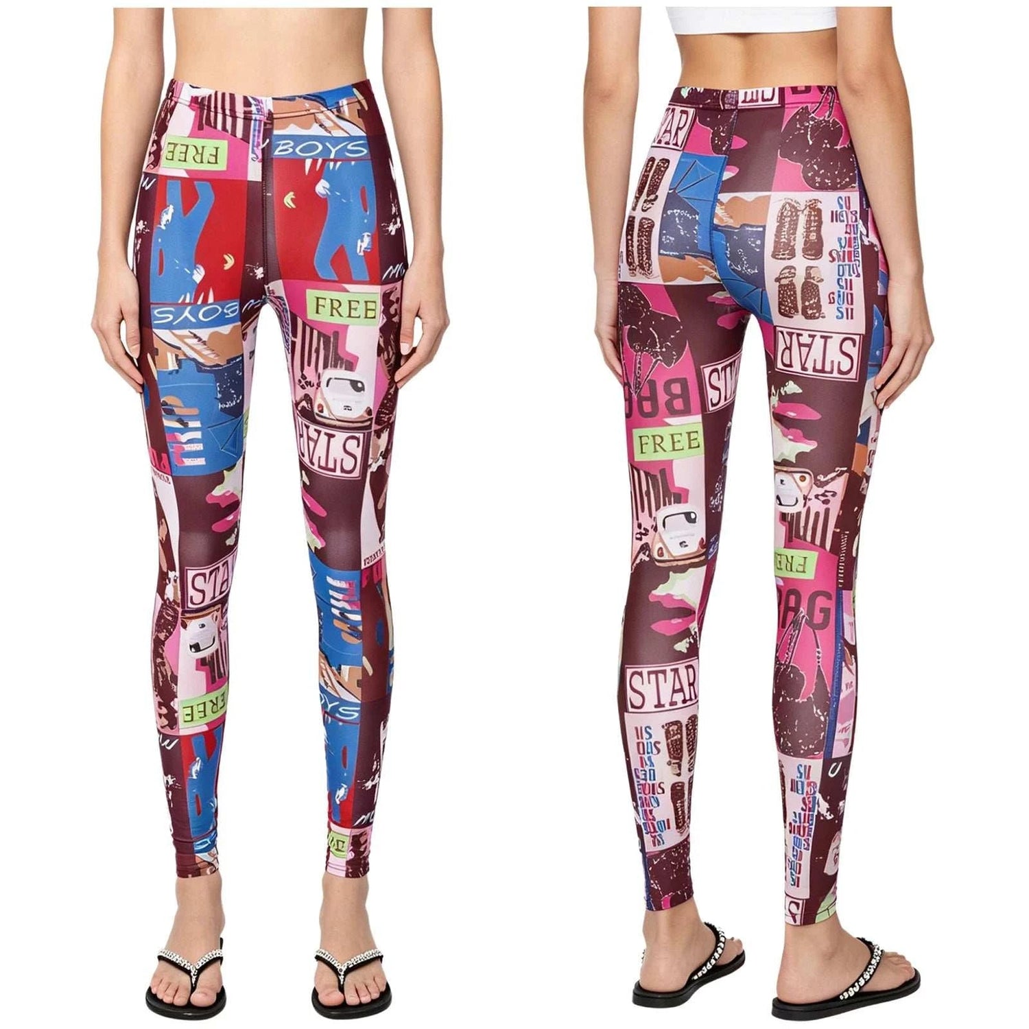 Leggings Women Sexy Sport Gym Training Print High Waist Yoga Pants Fitness Joggings Running Workout Legging Sports Trousers Khamik Shop Online