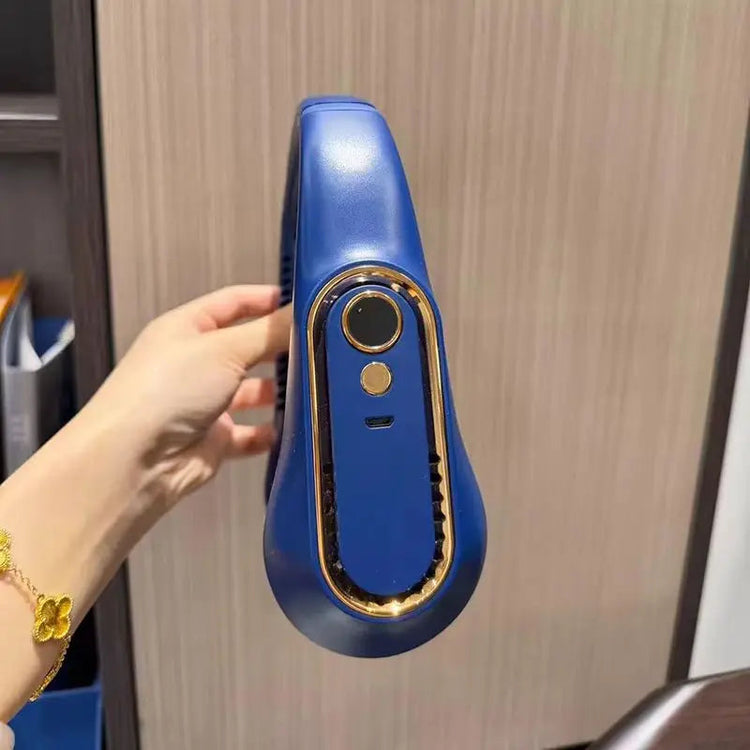Hot 2026 Neck Fan Portable Rechargeable Mini Quiet Strong Wind Long Battery Life Personal Fan For Summer Outdoor Travel Gift Khamik Shop Online