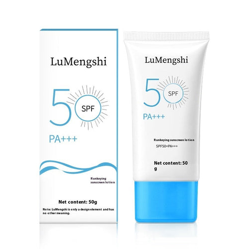 Sunscreen Moisturizing Whitening Isolation Refreshing Periwinkle Abderus