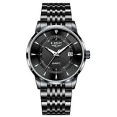 LIGE New 2026 Luxury Man Watch Waterproof Stainless Steel Luminous Date Watch Fashion Simple Casual Man’s Quartz Watches Box Khamik Shop Online