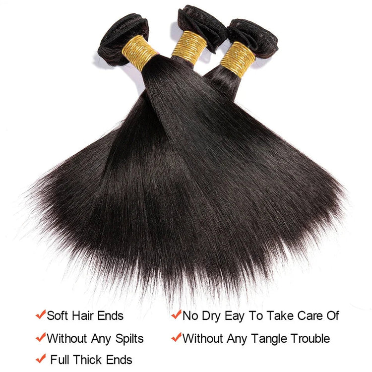 12A Raw Hair Indian Straight Bundles 100% Virgin Human Hair Bundles 1/3/4 PCS Bundles Short Straight Weave Hair Extensions Khamik Shop Online