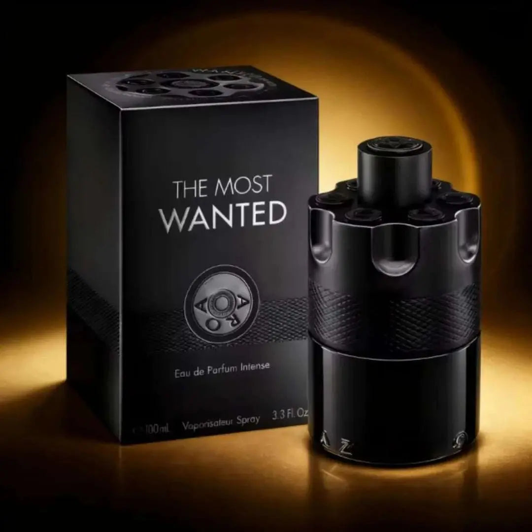 Luxury Parfum Azz The Most Wanted men Eau De Parfum Intense Spray 100ml Spicy Oriental Fragrance Original Long-Lasting Scent Khamik Shop Online