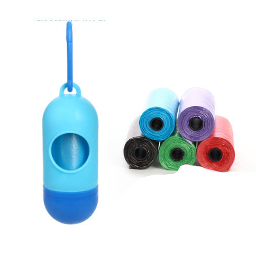 Pet Trash Bag Dog Poop Bags For Waste Refuse Cleanup Pear Daisy