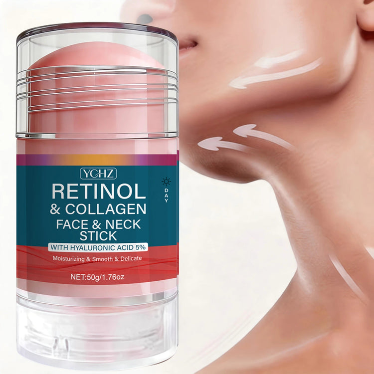 Retinol Collagen Facial Care Stick: a Multi-Functional Product That Combines Lip Balm, Eye Cream, Neck Cream, Primer, and Facial Moisturizer, Suitable for All Skin Types Khamik Shop Online