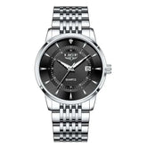 LIGE New 2026 Luxury Man Watch Waterproof Stainless Steel Luminous Date Watch Fashion Simple Casual Man’s Quartz Watches Box Khamik Shop Online
