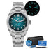 Watchdives WD0003B ‌Quartz Watches ‌VH31 Movement Aventurine Dial Watch 100m Waterproof Sapphire Crystal 36mm Vintage Watch Khamik Shop Online