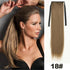 Straight Long Ponytail Extensions 22inch Natural Black Wrap Around Synthetic Hair Piece Pony Tail Hair Hairpieces for Women Girl Khamik Shop Online