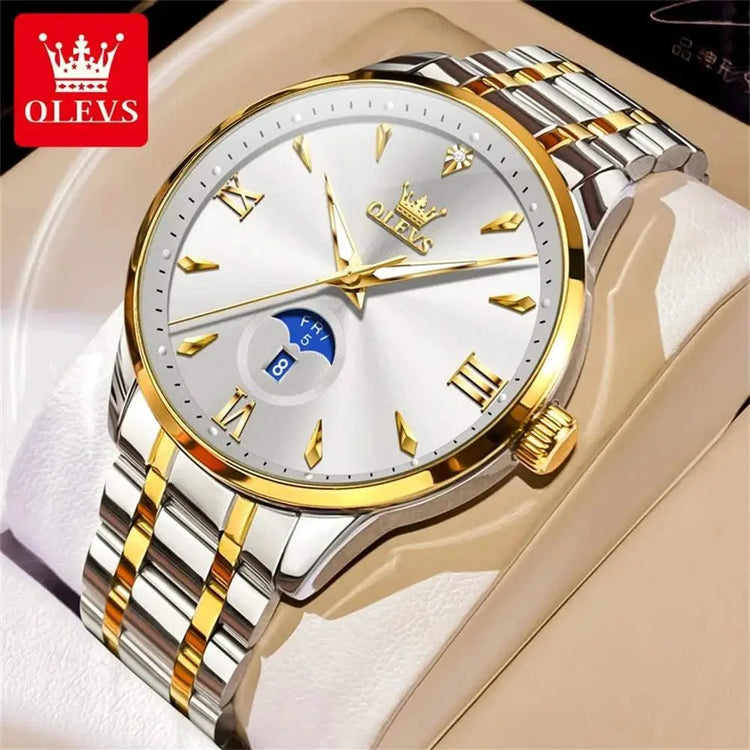 OLEVS Moon Phase men&