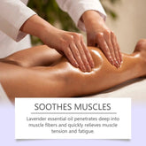 Lavender Relaxing Massage Oil Moisturizing Body Brighten Skin Firming Stress Relief Muscle Sore Help Sleep Gua Sha Fragrance Oil Khamik Shop Online