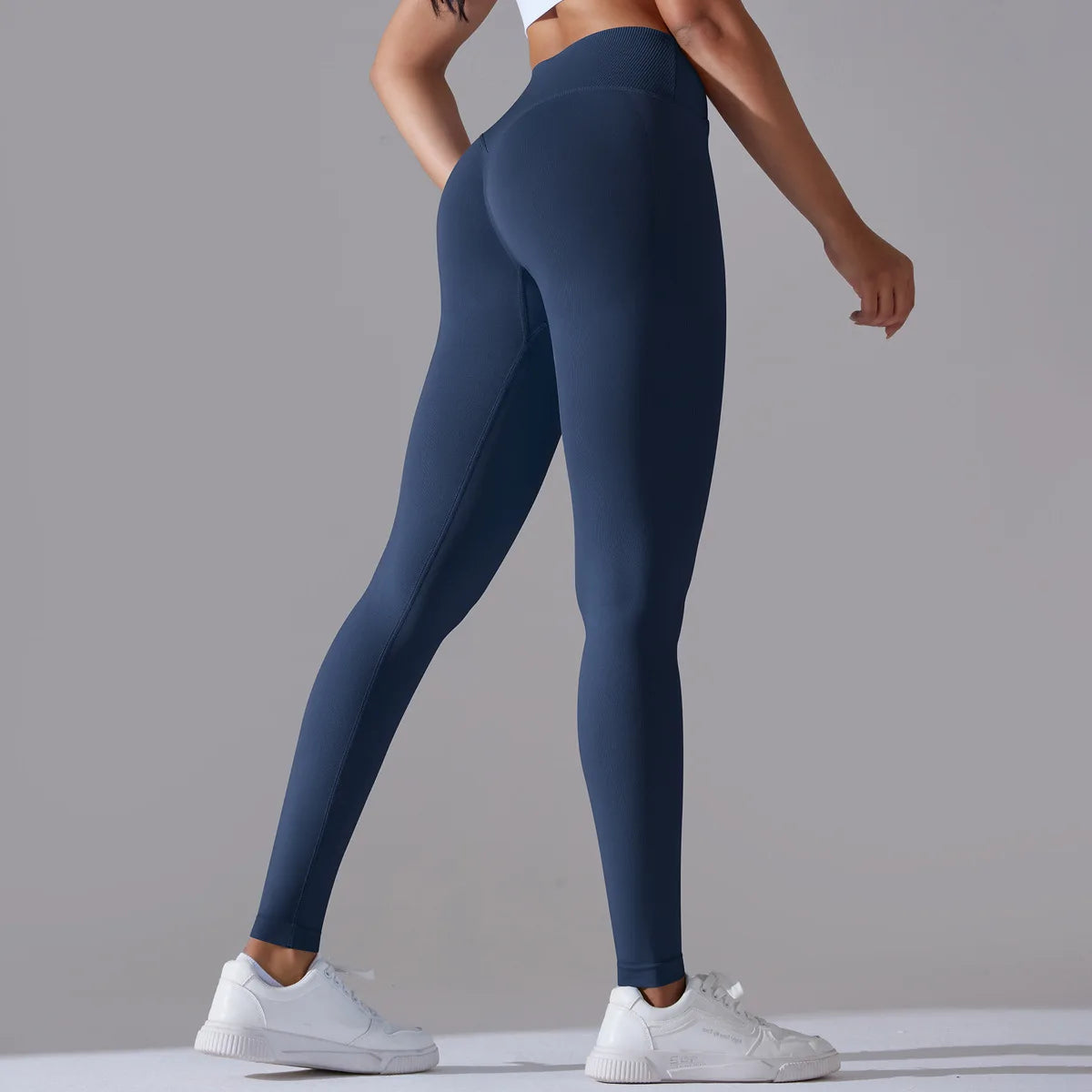 Crossover Waist Yoga Pants Women Hips Lifting Gym Leggings Seamless Sport Pants High Waist Fitness Leggings Workout Sportswear Khamik Shop Online
