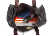 Leather Leisure Travel Duffel Bag For Men And Women Maroon Asteria