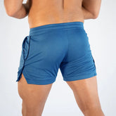 Professional Bodybuilding running shorts men mesh quick-drying breathable sport homme fitness workout Slim fit gym shorts male Khamik Shop Online