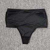 Women Big Elastic High Waist Panties Briefs Black-T Breathable Briefs Intimates Shapewear Panties Erotic Lingerie Slim Thongs Khamik Shop Online