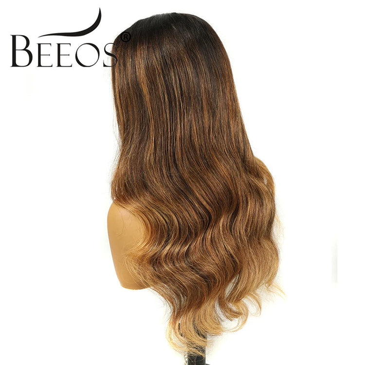 250% 13X6 HD Transparent Lace Full Frontal Wigs Body Wave Human Hair Wigs Blonde Wig 100% Human Hair HD Lace Wigs Brazilian Hair Khamik Shop Online