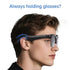 Lenovo HOT BT Audio Bone-Conduction Smart Glasses 150+ Language Real-Time Translation Music Glasses for Men Women Sports Running Khamik Shop Online