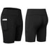 All Seasons Yoga Shorts Stretchable With Phone Pocket Salmon Lucky