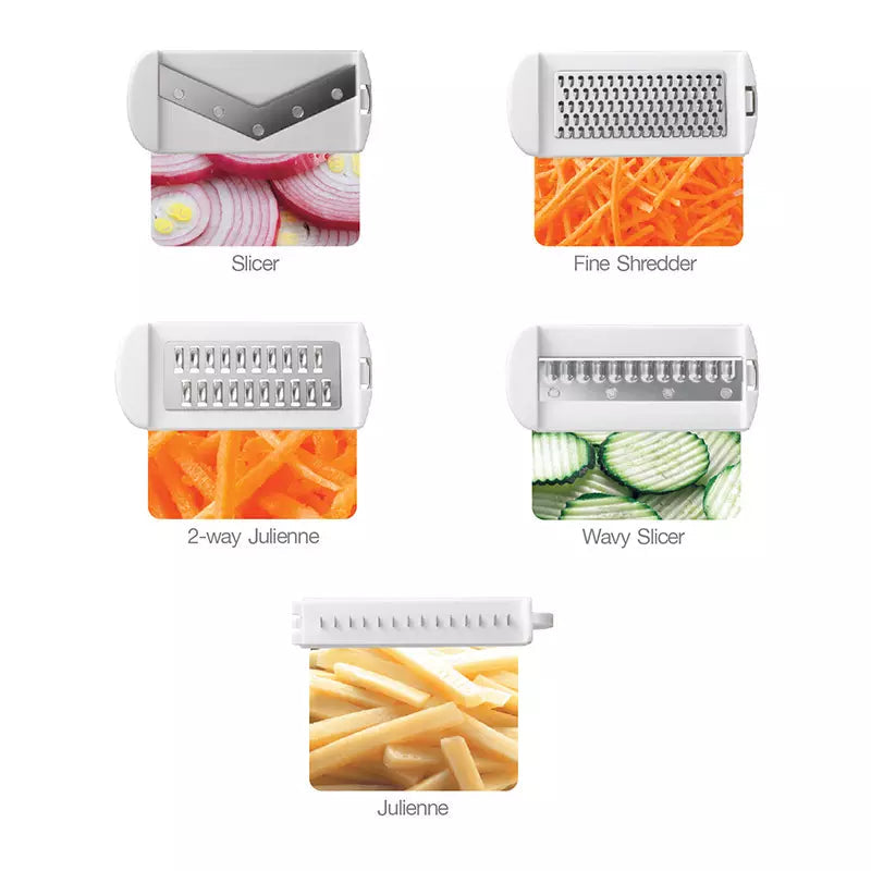 Smart Multi Space Saver Grater and chopper Salmon Lucky
