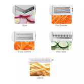Smart Multi Space Saver Grater and chopper Salmon Lucky
