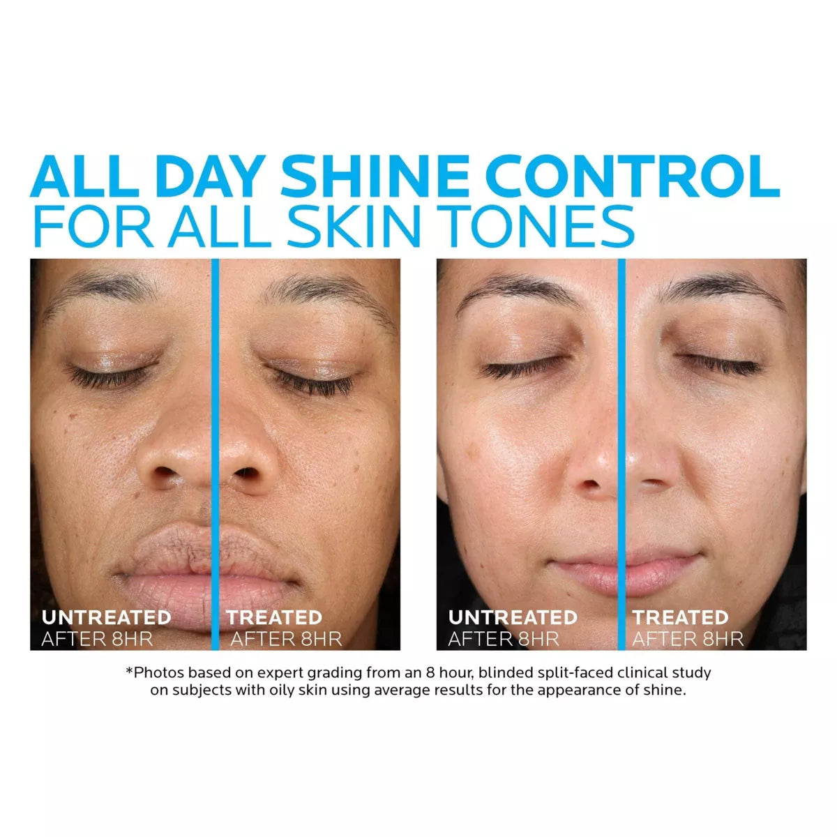 La Roche Posay, Toleriane Double Repair Matte Face Moisturizer, Daily Gel Face Moisturizer with Ceramide and Niacinamide for Oily Skin - 3.38 Fl Oz