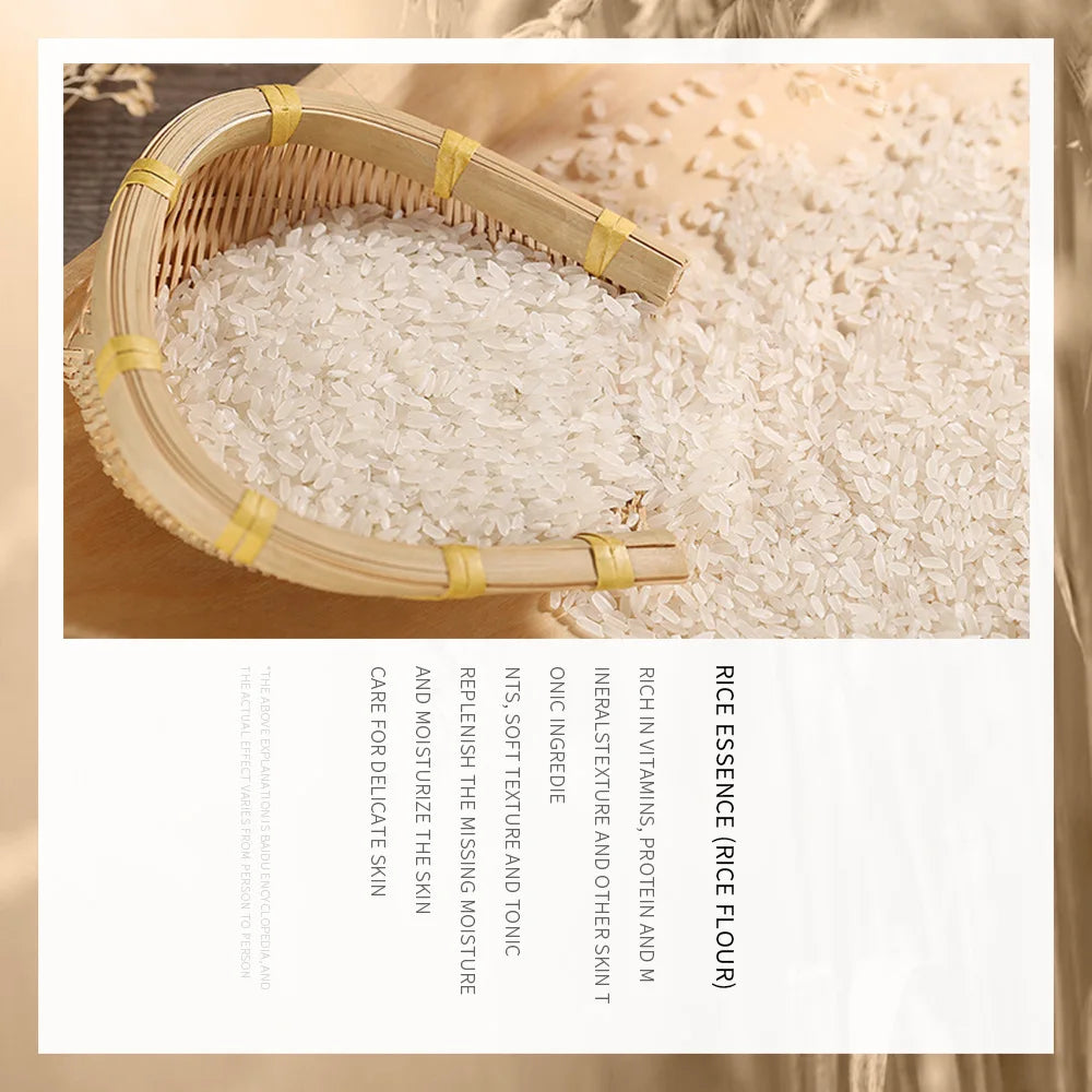 1/2/3Pcs BIOAQUA Rice Raw Pulp Face Serum Hyaluronic Acid Face Essence Nourishing Moisturizing Anti-Aging Serum Facial Skin Care
