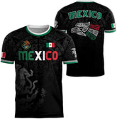 2026 Mexico National Flag Print T Shirt Men women 3D Eagle Pattern Short Sleeve Tees Outdoor Football Sports Clothes Casual Tops Khamik Shop Online