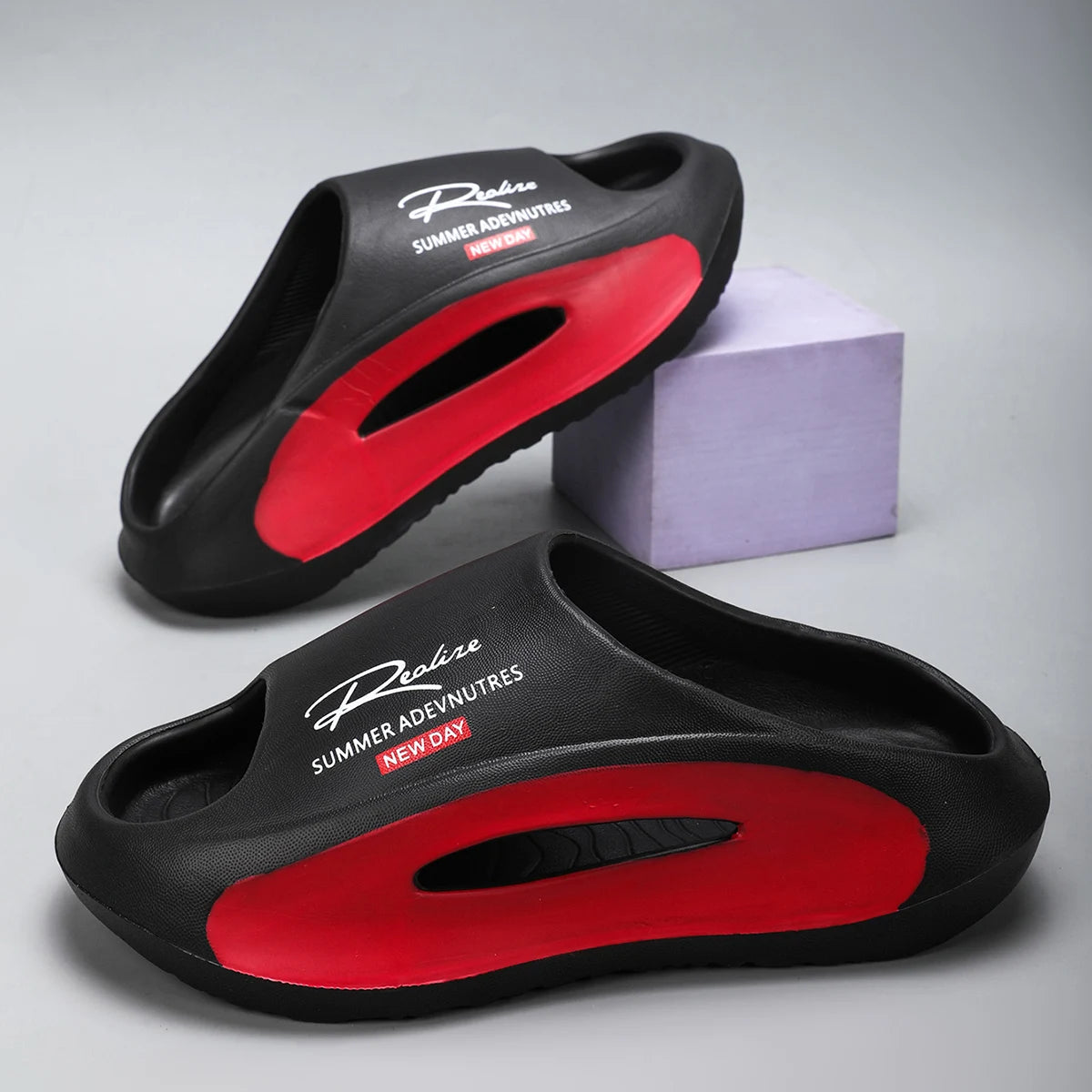 Unisex Casual Four Seasons Slippers Sandals Women Comfortable Home Slippers Breathable Slip-On Shoes For Women And Men Shoes Khamik Shop Online
