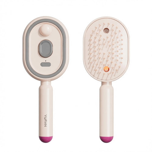 Electric Spray Airbag Massage Comb Essential Oil Atomized Hair Brush Periwinkle Abderus