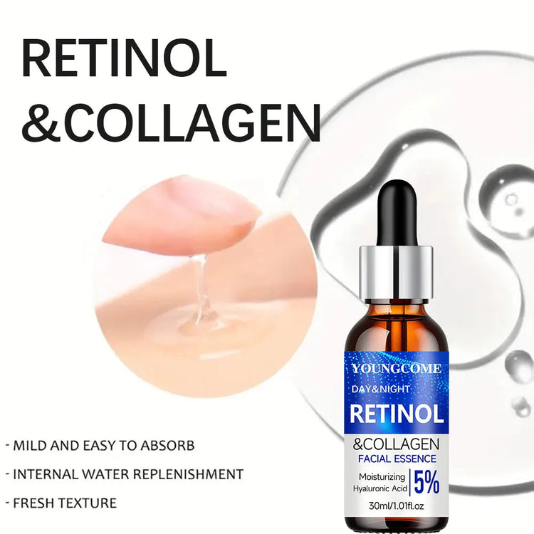 Retinol Cream Serum Combo Set Locks In Moisture Repairs Skin Smoothes Wrinkles Increases Elasticity For Younger Healthier Skin Khamik Shop Online