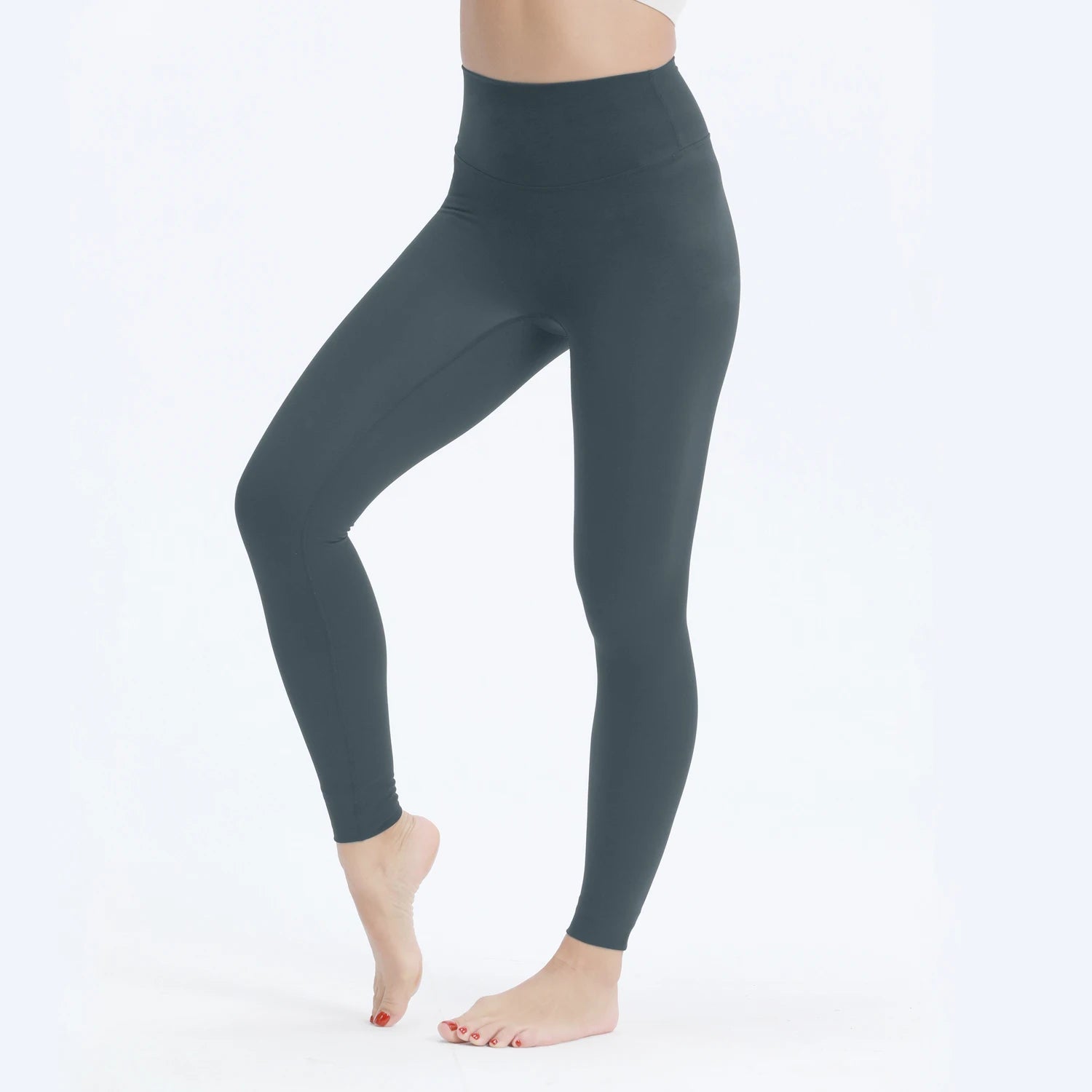 Nepoagym 28 Inch Inseam RHYTHM Women Workout Leggings Full Length No Front Seam Buttery Soft Yoga Pants Gym Tights Khamik Shop Online