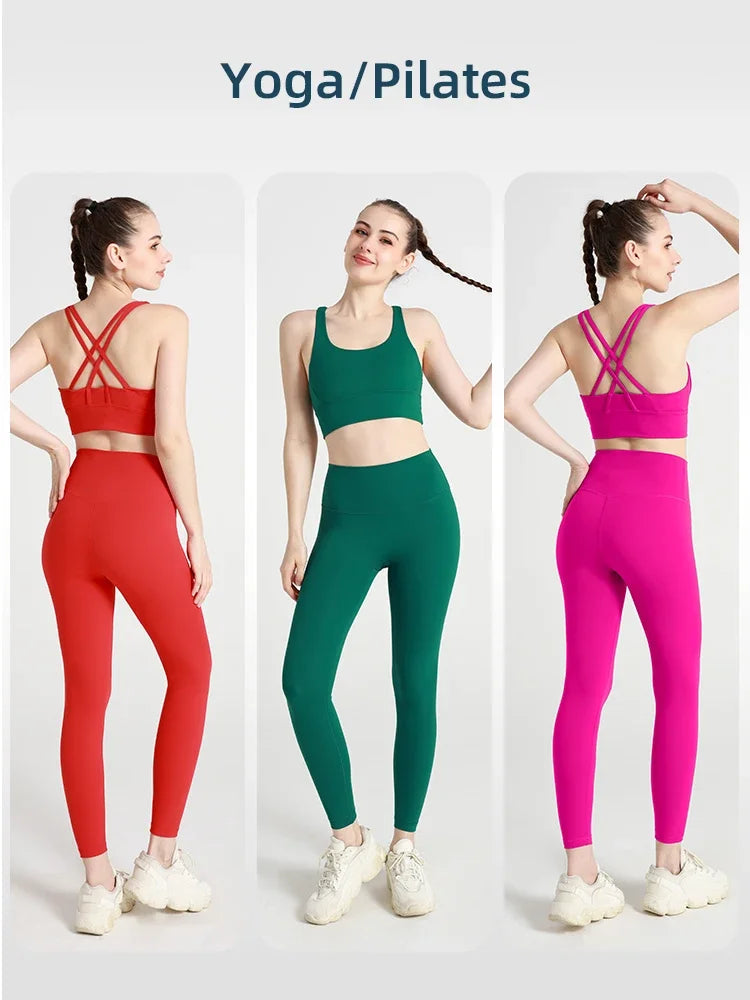 Summer New 2 Piece Yoga Clothes  Women&