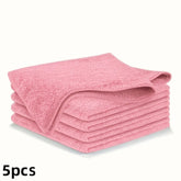 1-50Pcs Light Pink Microfiber Kitchen Towels Super Absorbent Soft Durable Cleaning Cloths Glass Countertops Pans Bowls Faucets Khamik Shop Online