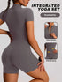 developed 1pc Solid Color Women&