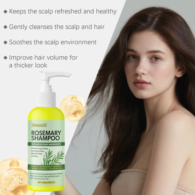 Rosemary Shampoo Set - Gentle and skin-friendly, cleanses scalp and roots, smooths ends, and leaves hair voluminous and silky Khamik Shop Online