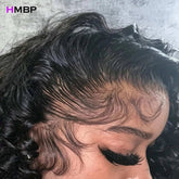 Glueless Wig Pre Plucked Hairline Loose Deep Wave 9x6/13x4 HD Lace Frontal Wig 400 Density Deep Water Wave Curly Human Hair Wig Khamik Shop Online