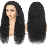 100% Human Hair Water Wave 13X6 Lace Front Wigs Pre Plucked 200 Density Deep Part Curly Wig For Woman 5X5 Wavy HD Closure Wig 32 Khamik Shop Online