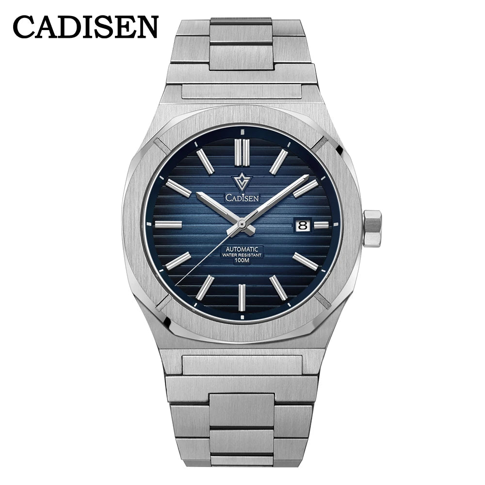 CADISEN 2026 Diver Watch Sapphire MIYOTA 8215 German Designer Men Automatic Mechanical Watches 10Bar Waterproof Gift With Box Khamik Shop Online