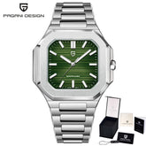 PAGANI DESIGN Fashion Square Business Quartz Men&