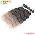 FASHION IDOL Water Wave Hair Bundles Synthetic Hair Extensions Ombre Blonde Hair Weave Bundles 6pcs 20" High Temperature Fiber Khamik Shop Online