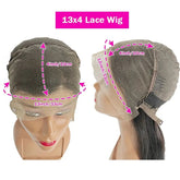 Wet And Wavy Lace Frontal Wig Short Bob Wig Pre Plucked 