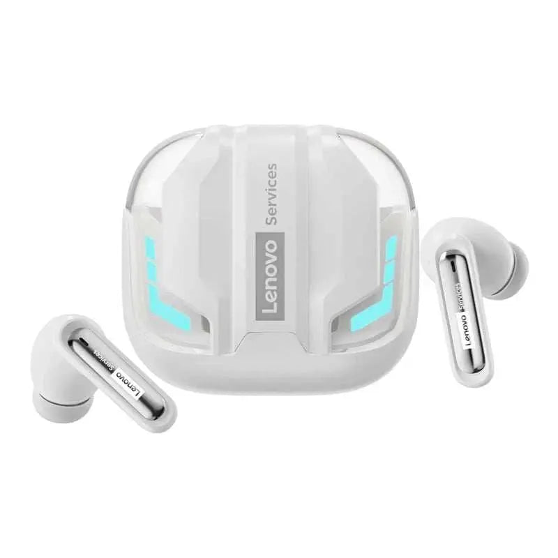 Choice Lenovo Gaming Headset Wireless Bluetooth 6.0 Earphones RGB Low Latency Waterproof Headphones Sports Headset GT103 Khamik Shop Online